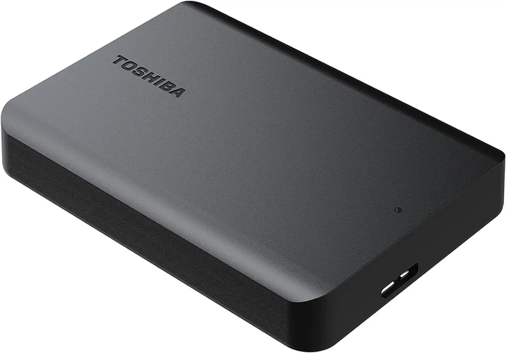Портативний жорсткий диск Toshiba 2TB USB 3 чорний - зображення 3