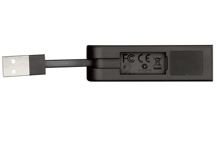 Сетевой адаптер D-Link DUB-E100 1xFE USB 2.0 10/100 Мбит/с внешний черный - изображение 2