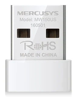 WiFi адаптер MERCUSYS MW150US N150 USB 2.0 150 Мбит/с 14,8х6,85х18,9 мм черный - изображение 2