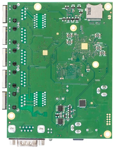 Маршрутизатор MikroTik материнская плата 5 портов Ethernet 90х115 мм - изображение 2