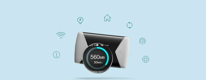 Мобильный маршрутизатор TP-LINK M7450 4G/LTE 300 Мбит/с 3000 мАч 112,5х66,5х16 мм - изображение 10
