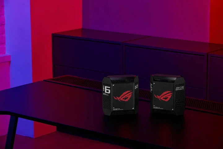 Система WiFi-Mesh ASUS ROG Rapture GT6 AX10000, 3xGE LAN, 1x2.5GE WAN, 1xUSB 3.2, 1 модуль, черный. - изображение 3