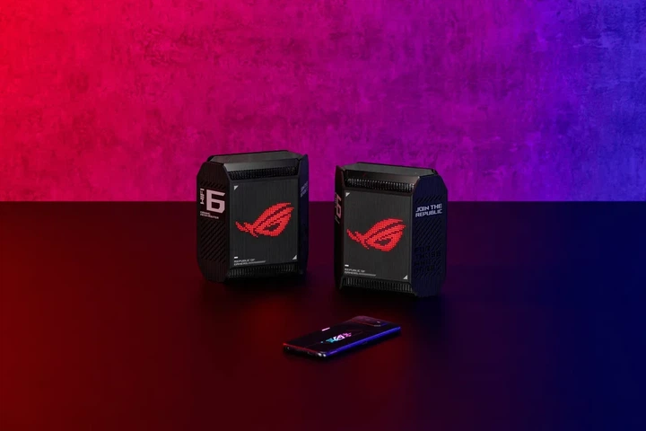 Система WiFi-Mesh ASUS ROG Rapture GT6 AX10000, 3xGE LAN, 1x2.5GE WAN, 1xUSB 3.2, 1 модуль, черный. - изображение 5