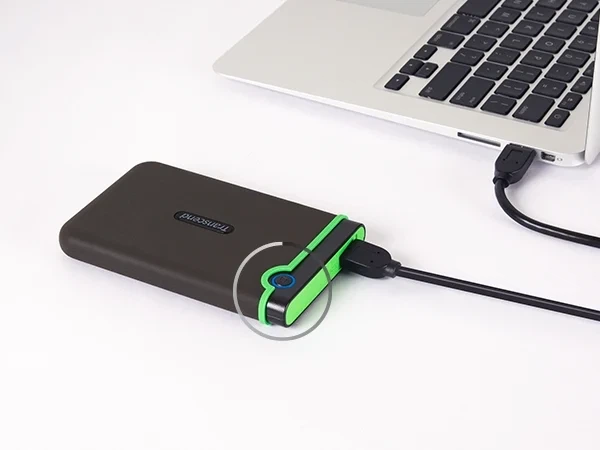 Портативний жорсткий диск Transcend 4TB USB 3.1 StoreJet 25M3 Сірий - зображення 7
