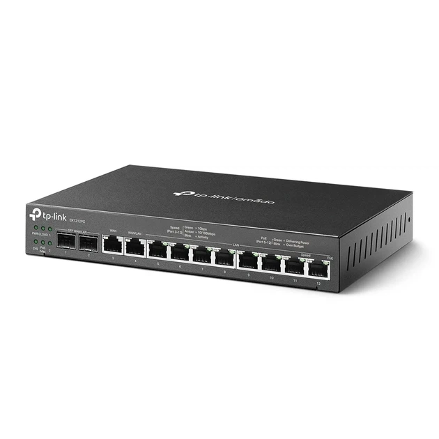 Мультисервисный маршрутизатор TP-Link 8 портов PoE 226х131х35 мм - изображение 3