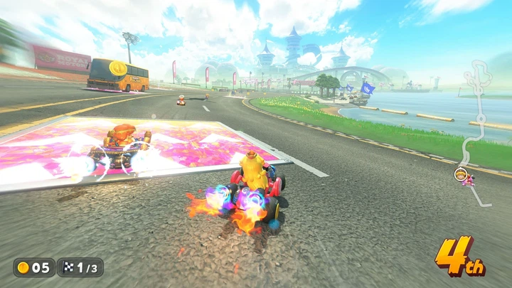 Игра консольная Mario Kart World для Nintendo Switch 2 картридж 10x170x100 мм 50 г - изображение 5
