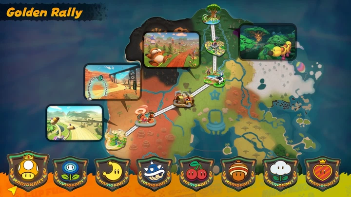 Игра консольная Mario Kart World для Nintendo Switch 2 картридж 10x170x100 мм 50 г - изображение 8