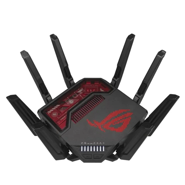 Маршрутизатор ASUS GT-BE19000 BE-19000 1x10GE LAN, 3x2.5GE LAN, 1x10GE WAN/LAN, 1x2.5GE WAN/LAN, 1xUSB3.2, 1xUSB2.0, MESH. - изображение 2