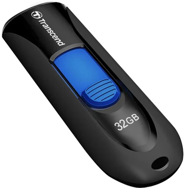 Накопитель Transcend пластик 32GB Черный USB 3.1 - изображение 3