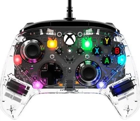 Геймпад HyperX Clutch Gladiate RGB проводной для Xbox, PC USB-A прозрачный - изображение 2