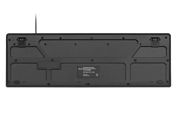 Комплект клавиатура и мышь 2E мембранная проводная USB-A черная - изображение 3