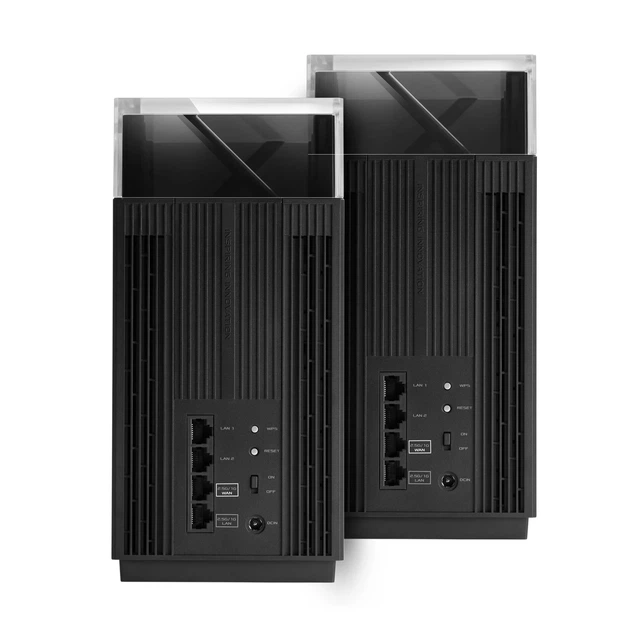 MESH-система ASUS ZenWiFi Pro ET12 AXE11000 2,4/5 ГГц 10 антен 241x115x115 мм черная - изображение 4