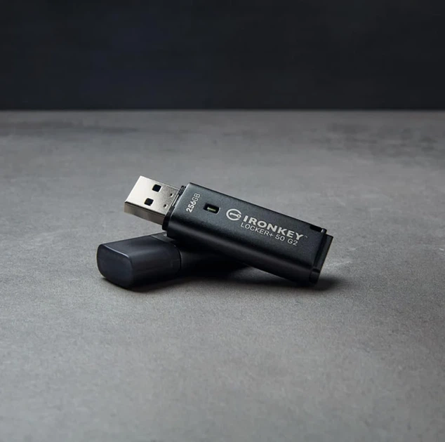 Накопитель USB 3.2 Kingston IronKey Locker+ 50 G2 32GB металл + пластик - изображение 6