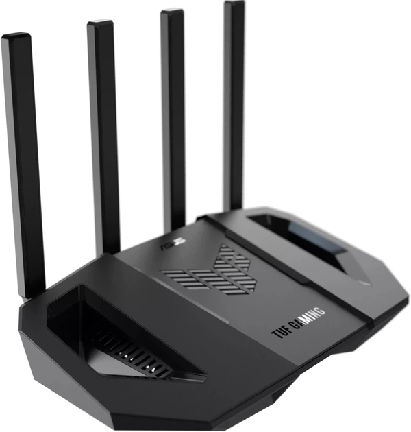 Маршрутизатор ASUS TUF-BE3600 Wi-Fi 7 3600 Мбит/с 4xGE LAN 2,5xGE WAN 274x168x205 мм черный - изображение 3