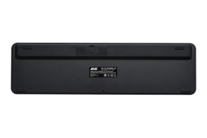 Комплект клавиатура и мышь 2E MK440 WL/BT, EN/UK, серо-черный - изображение 3