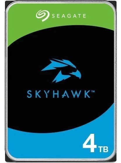 Жорсткий диск Seagate SkyHawk 4TB 3.5" SATA 256MB для відеоспостереження - Фото 1 Жорсткий диск Seagate SkyHawk 4TB 3.5" SATA 256MB для відеоспостереження - зображення 1