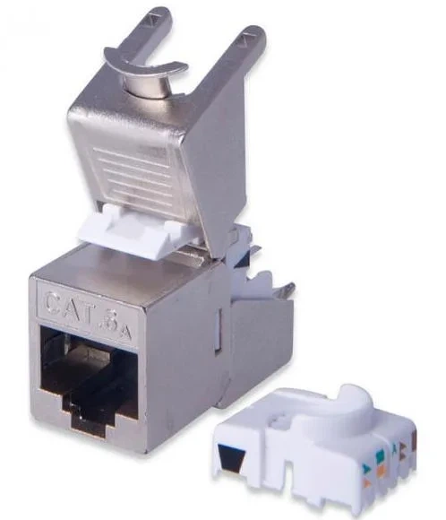 Модуль DIGITUS Keystone CAT 6A RJ45, STP, упаковка 24 шт. - изображение 2