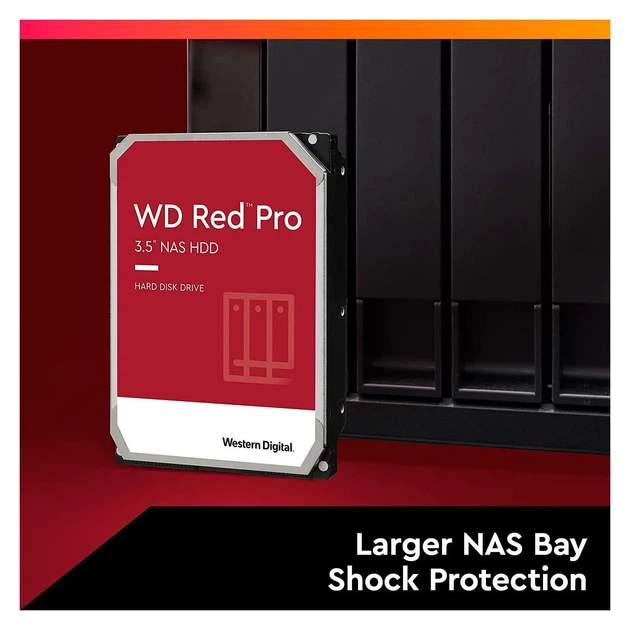 Жорсткий диск WD 16TB 3.5" 7200 512MB SATA Red Pro NAS - зображення 3