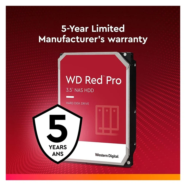 Жорсткий диск WD 16TB 3.5" 7200 512MB SATA Red Pro NAS - зображення 4