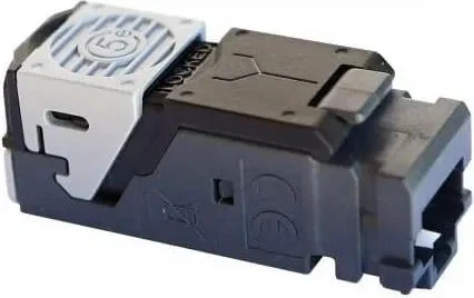 Модуль Keystone RJ45 Cat 5e UTP 6 штук прозрачный 8P8C для патч-панелей - изображение 2