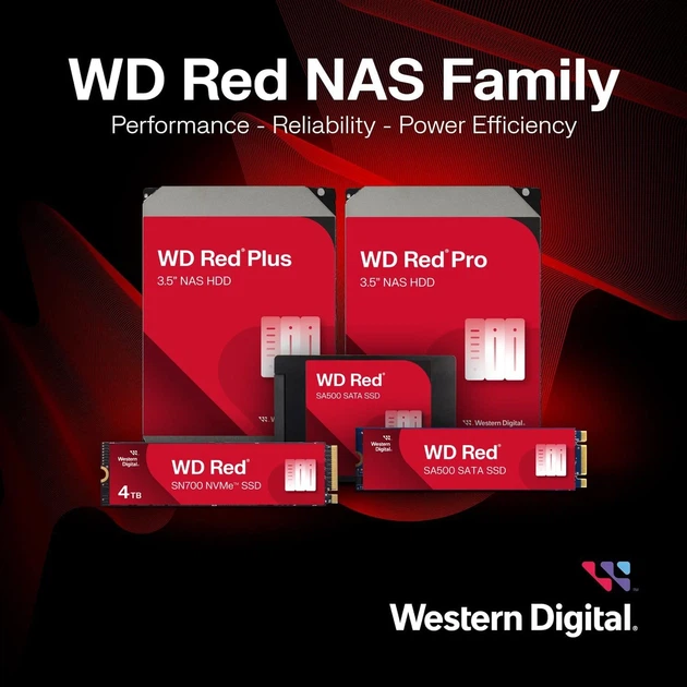 Жорсткий диск WD Red Pro NAS 8TB 7200 об/хв SATA 6 Гб/с 256 МБ - Фото 6 Жорсткий диск WD Red Pro NAS 8TB 7200 об/хв SATA 6 Гб/с 256 МБ - зображення 6