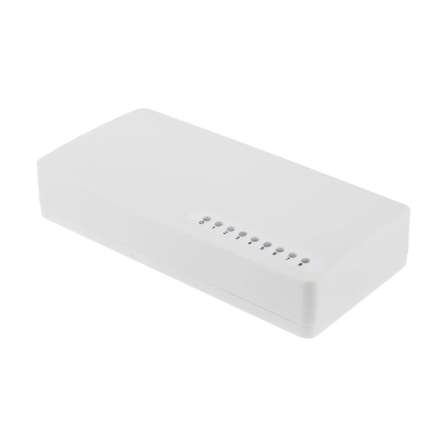 Сетевой коммутатор GreenVision GV-002-H-08P на 8 портов 10/100 Мбит/с - изображение 2