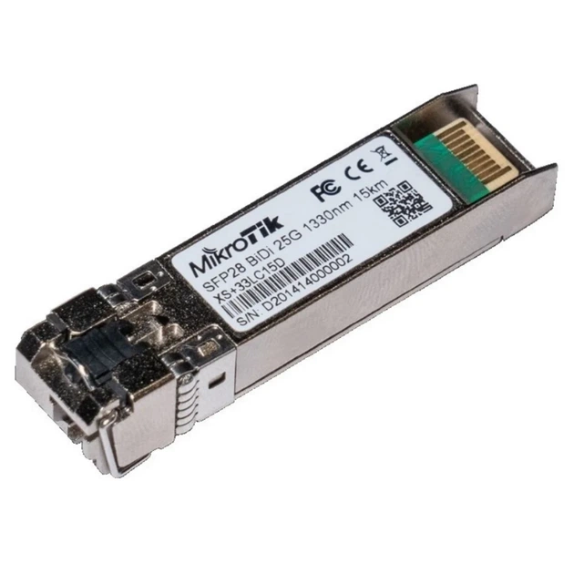 Комплект SFP-трансиверов MikroTik XS+2733LC15D 25 Гбит/сек SM 15 км LC - изображение 2