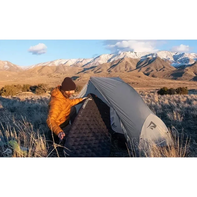 Килимок надувний Sea To Summit Ether Light XR Pro Insulated ASC Mat Regular Rectang Wide Pirate Black - зображення 7