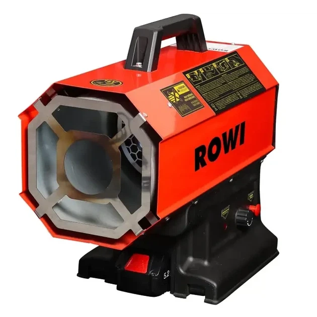 Газовая тепловая пушка Rowi 20 кВт нагреватель для гаража склада промышленный обогреватель больших помещений - изображение 3