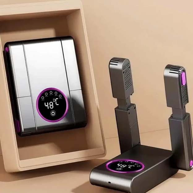 Електрична сушарка для взуття HXQ01/02/013 з антибактеріальною обробкою Електросушарка з обдувом для сушіння черевиків - зображення 9