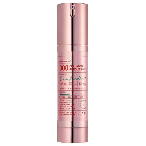 Антивікова сироватка-бустер зі спікулами та колагеном VT Cosmetics Collagen Reedle Shot 300 50 мл - зображення 4