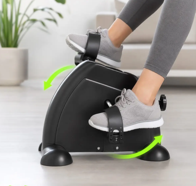 Велотренажер Scoopes BodySpin Plus 114927 для домашних тренировок Велотренажер для кардиотренировок Домашний тренажер для ног и рук Мини - изображение 4