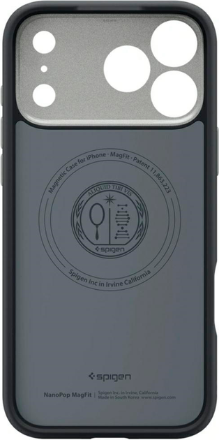 Etui plecki Spigen Nano Pop MagSafe do Apple iPhone 18 Pro/17 Pro Black (8800337253030) - obraz 3