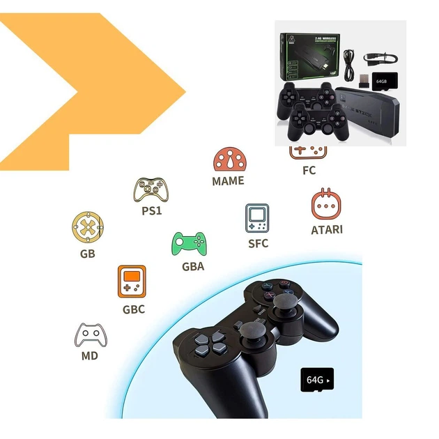 Ігрова приставка Lite Green HDMI 64GB XPRO M8 10 000 ігор, 2 джойстики (47033-M8_483) - зображення 2