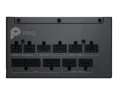 Блок живлення 850 Вт, PRO A850PL PCIE5, Black, модульний, 80+ Platinum, Active PFC, 12 см MSI 000358309 - Фото 2 Блок живлення 850 Вт, PRO A850PL PCIE5, Black, модульний, 80+ Platinum, Active PFC, 12 см MSI 000358309 - зображення 2