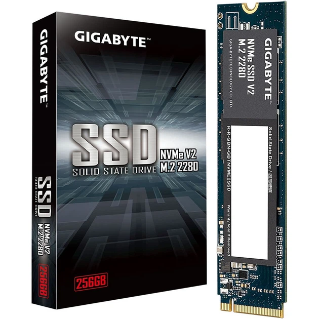 SSD накопитель Gigabyte NVMe SSD V2 256GB (G3NVMEV2256G) [176295] - изображение 4
