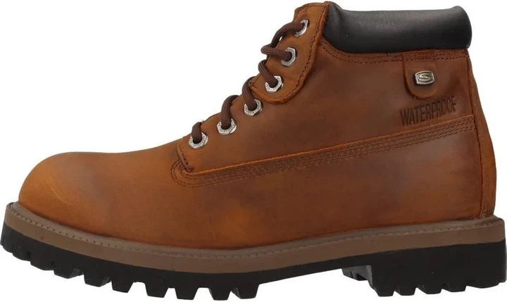 Чоловічі чоботи Skechers 47.5р., коричневі, 31.5 см - зображення 2