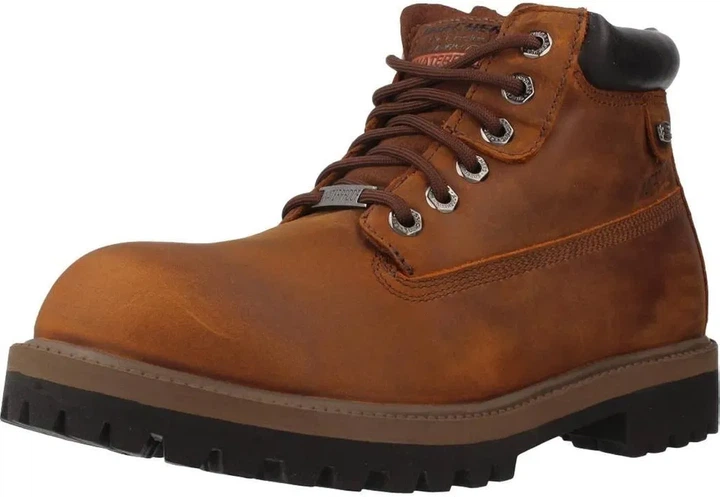 Чоловічі чоботи Skechers 47.5р., коричневі, 31.5 см - зображення 3