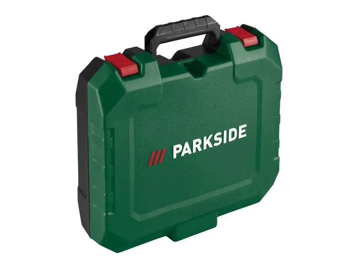 Аккумуляторная полировальная машина Parkside PAAP 12 F6 Полирующий диск + акб и зарядка в кейсе - изображение 5