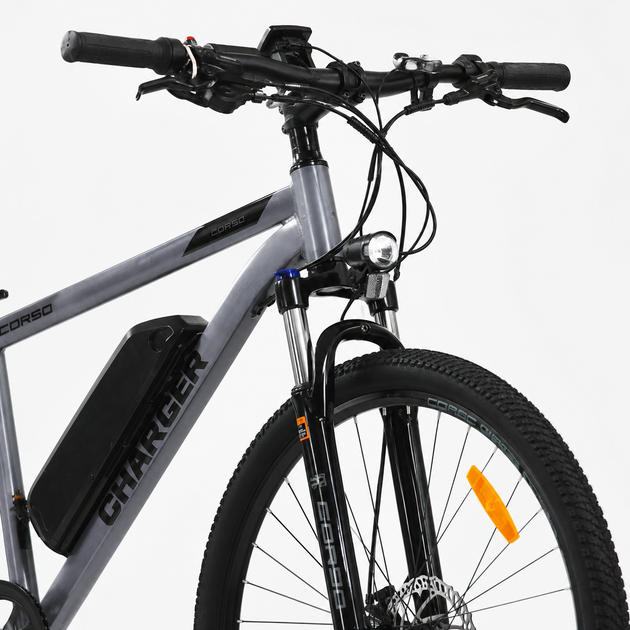 Електровелосипед Corso Charger 29" 350W (АКБ 36V 10Ah, Shimano 7 швидк., рама 19") - Фото 3 Електровелосипед Corso Charger 29" 350W (АКБ 36V 10Ah, Shimano 7 швидк., рама 19") - изображение 3