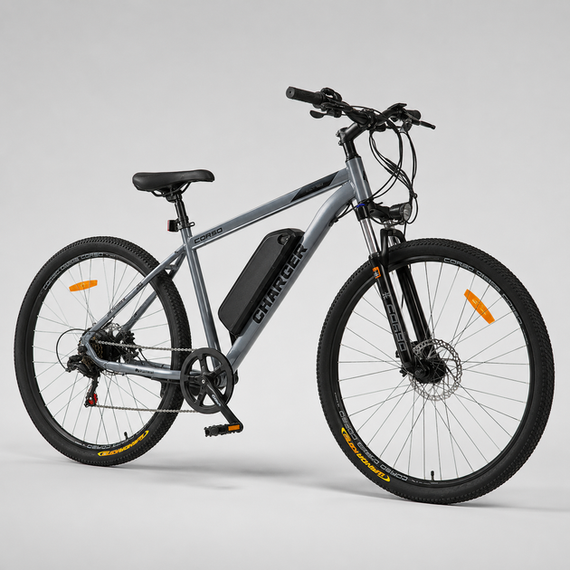 Електровелосипед Corso Charger 29" 350W (АКБ 36V 10Ah, Shimano 7 швидк., рама 19") - Фото 4 Електровелосипед Corso Charger 29" 350W (АКБ 36V 10Ah, Shimano 7 швидк., рама 19") - изображение 4