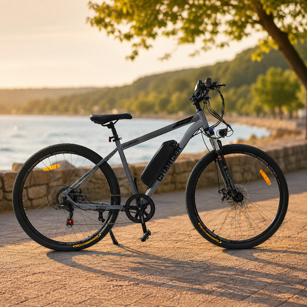 Електровелосипед Corso Charger 29" 350W (АКБ 36V 10Ah, Shimano 7 швидк., рама 19") - Фото 7 Електровелосипед Corso Charger 29" 350W (АКБ 36V 10Ah, Shimano 7 швидк., рама 19") - изображение 7