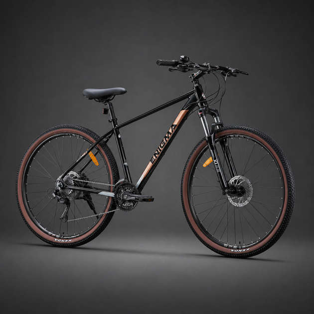 Гірський велосипед Corso Enigma NG-29747 29" Shimano Alivio 3x9 вилка SR Suntour X1 рама 19" найнер - Фото 4 Гірський велосипед Corso Enigma NG-29747 29" Shimano Alivio 3x9 вилка SR Suntour X1 рама 19" найнер - изображение 4