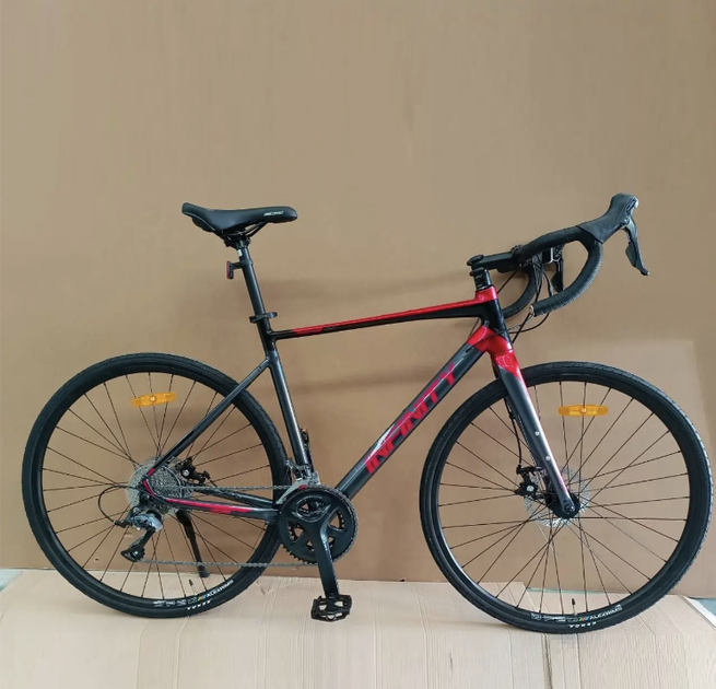 Гравійний велосипед Corso Infinity FN-28590 21" Shimano Sora 2x9 карбонова вилка гревел байк - Фото 2 Гравійний велосипед Corso Infinity FN-28590 21" Shimano Sora 2x9 карбонова вилка гревел байк - изображение 2