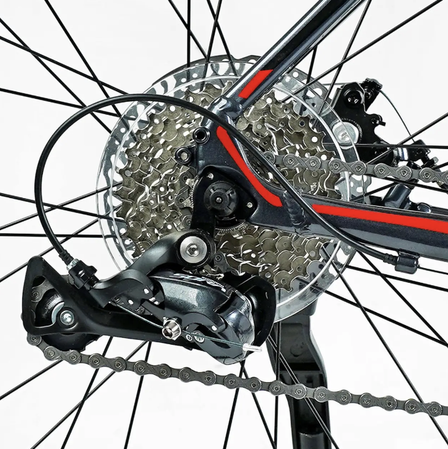 Гравійний велосипед Corso Infinity FN-28590 21" Shimano Sora 2x9 карбонова вилка гревел байк - Фото 6 Гравійний велосипед Corso Infinity FN-28590 21" Shimano Sora 2x9 карбонова вилка гревел байк - изображение 6