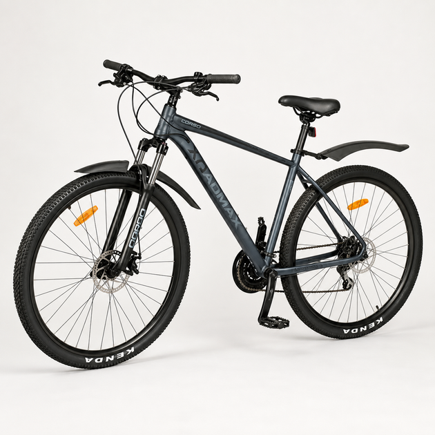 Велосипед Спортивний 29" Corso MADMAX MD-29555 Алюмінієва рама 20" Гідравліка Shimano Altus/Acera 24 швидкості - изображение 4