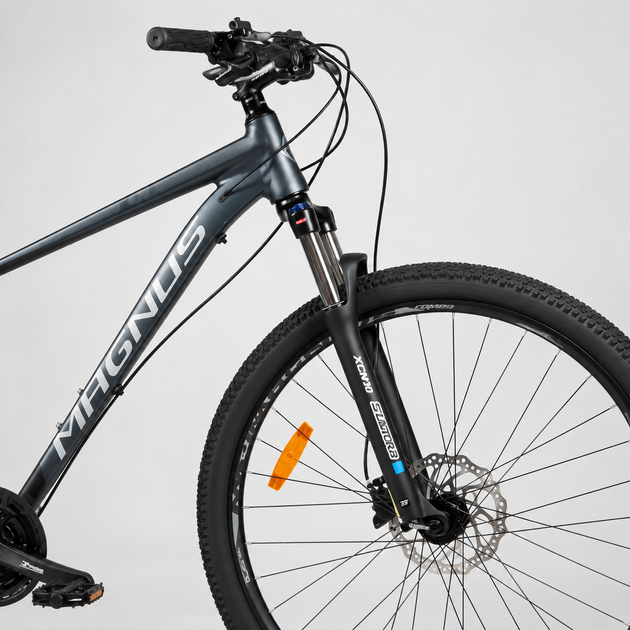 Гірський велосипед Corso Magnus MG-49604 29" Shimano 3x9 гідравліка MT200 рама 19" найнер - Фото 6 Гірський велосипед Corso Magnus MG-49604 29" Shimano 3x9 гідравліка MT200 рама 19" найнер - изображение 6