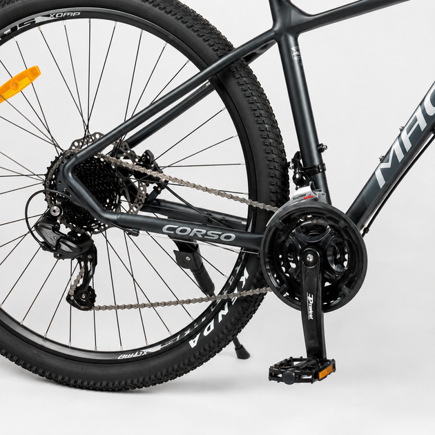 Гірський велосипед Corso Magnus MG-49604 29" Shimano 3x9 гідравліка MT200 рама 19" найнер - Фото 7 Гірський велосипед Corso Magnus MG-49604 29" Shimano 3x9 гідравліка MT200 рама 19" найнер - изображение 7