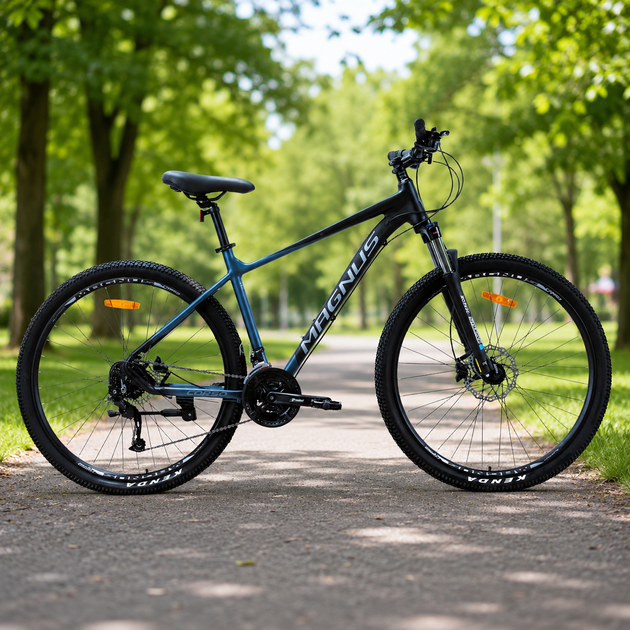 Гірський велосипед Corso Magnus MG-57362 29" Shimano 3x9 гідравліка MT200 рама 19 найнер - изображение 8