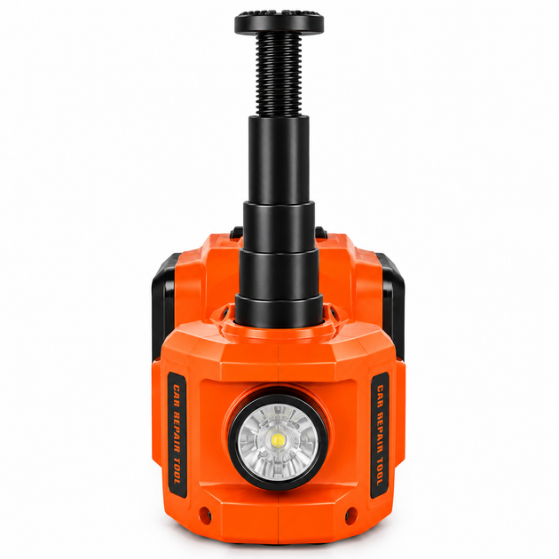Електродомкрат автомобільний 3 в 1, 3,5 т, компресор 150 PSI та LED-ліхтар, 12 В, 180 Вт - зображення 5